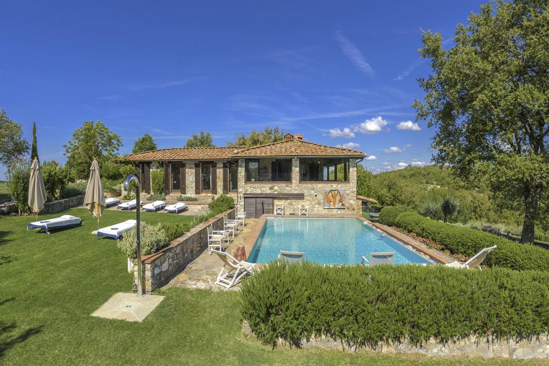 Casale Cipressi Villa Castellina in Chianti Exteriör bild