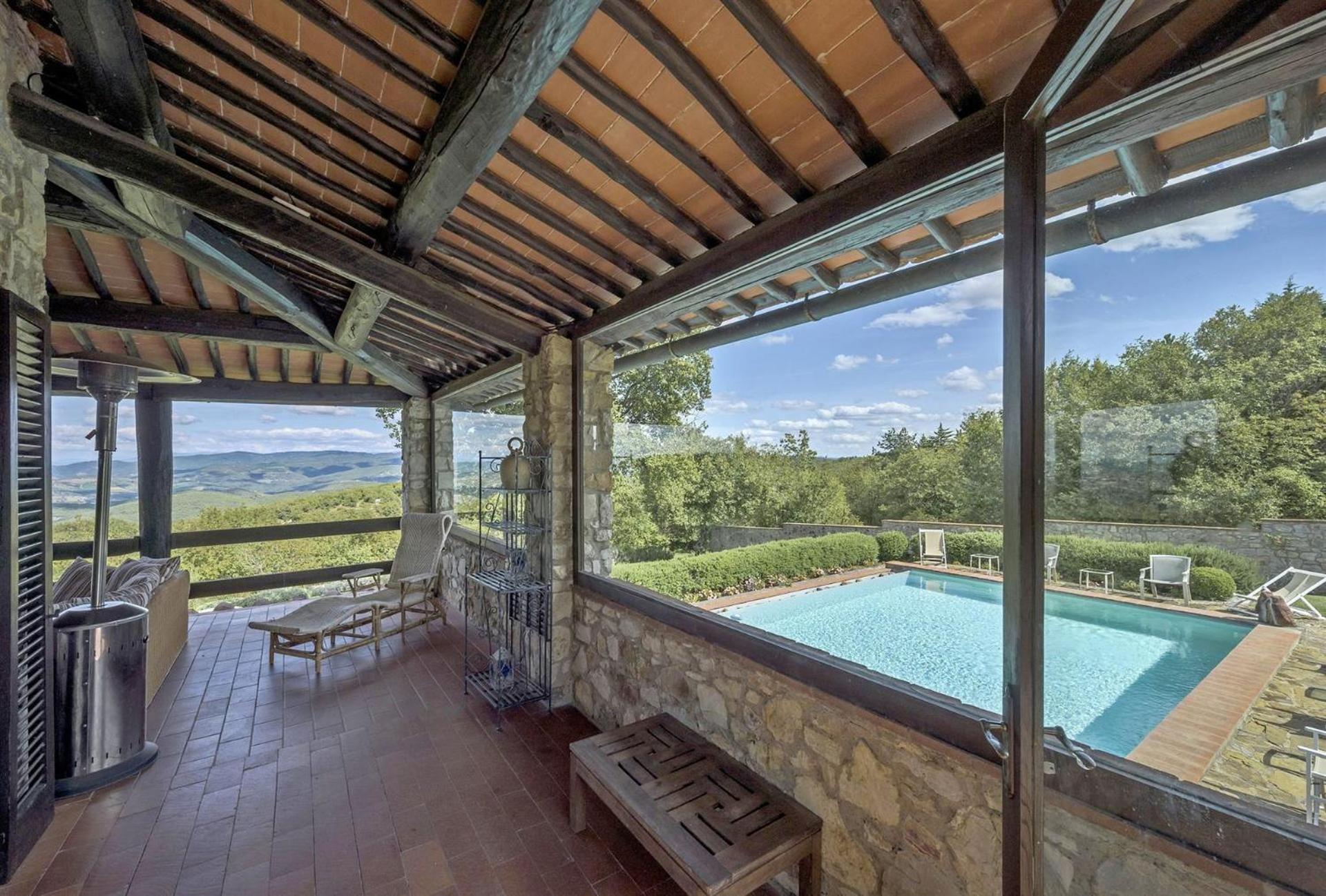 Casale Cipressi Villa Castellina in Chianti Exteriör bild