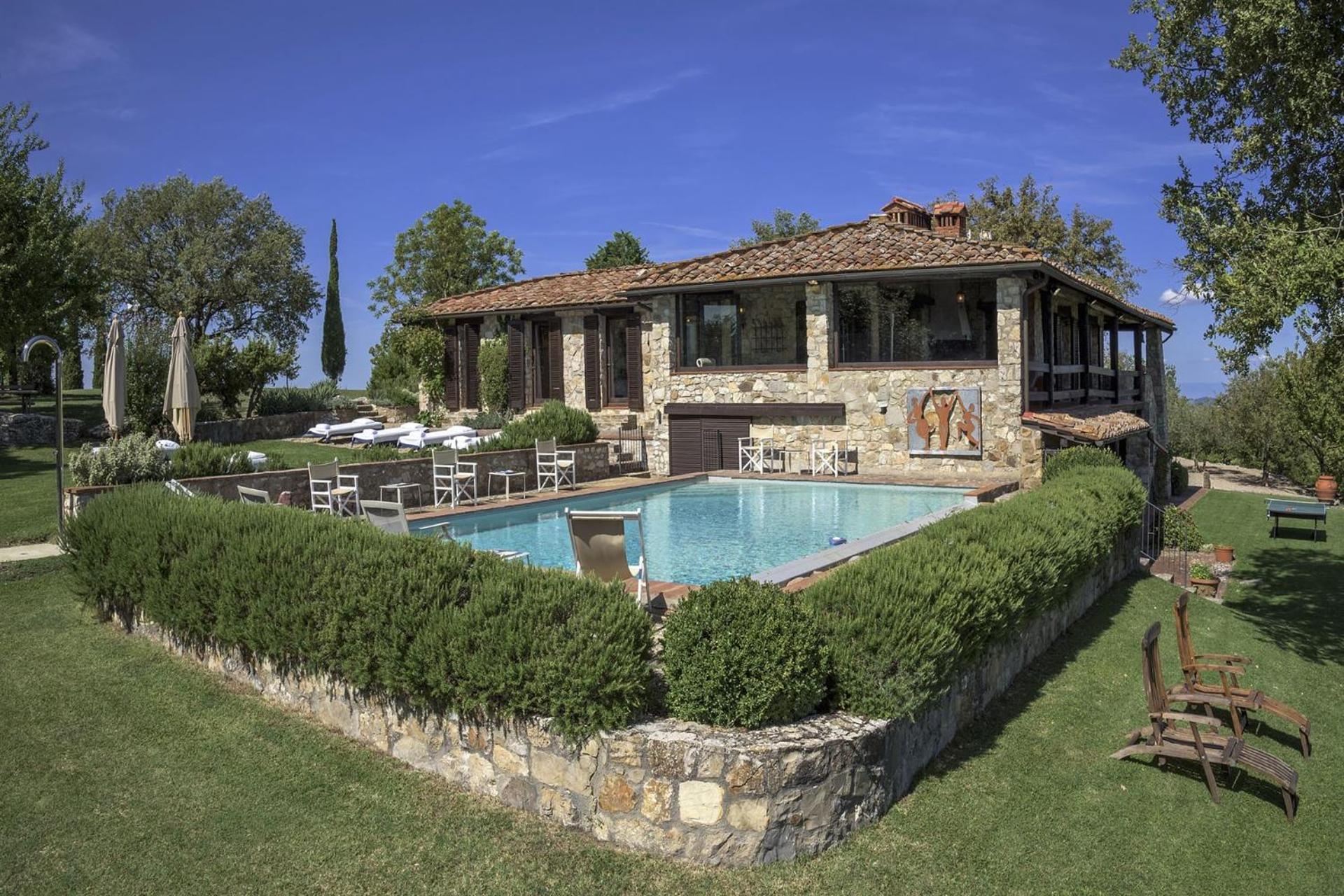 Casale Cipressi Villa Castellina in Chianti Exteriör bild