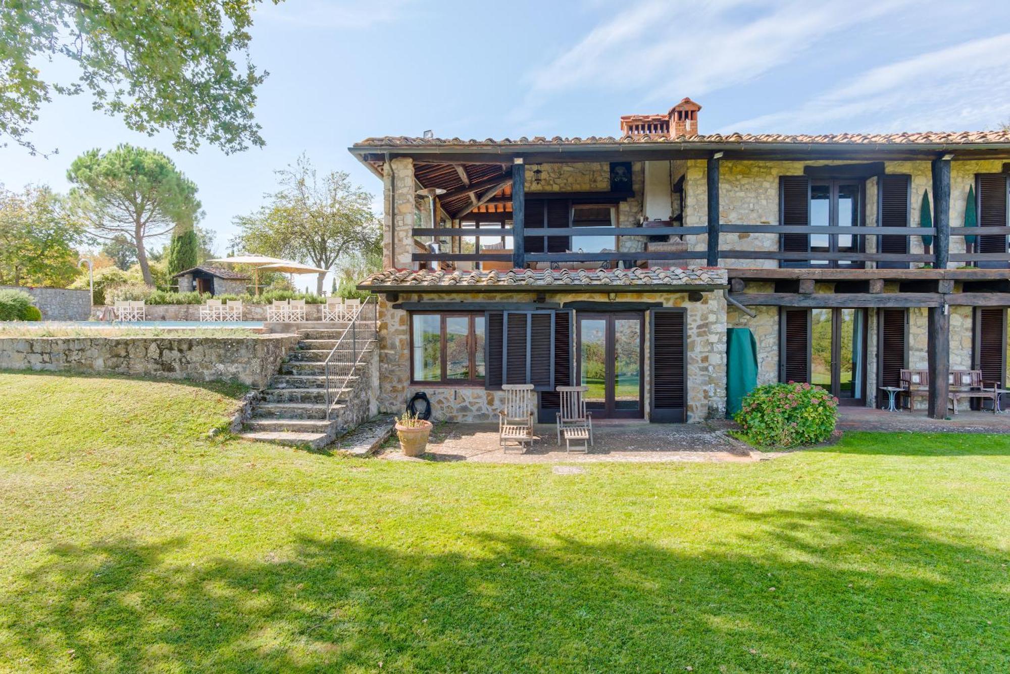 Casale Cipressi Villa Castellina in Chianti Exteriör bild
